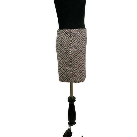 Zara Trafaluc Multicolor Geometric Print Mini Skirt Size M - Picture 7 of 11